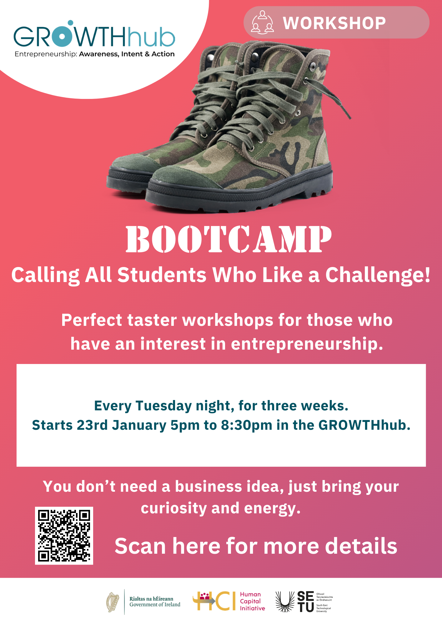 GROWTHhub Bootcamp 2024 Growthhub   Sign Up For 3 Nights Over 3 Weeks Starting 23rd January 2024. 3 